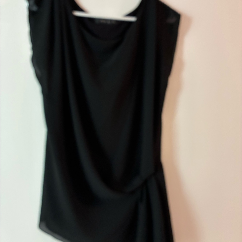 Elegant Black Sleeveless Top
